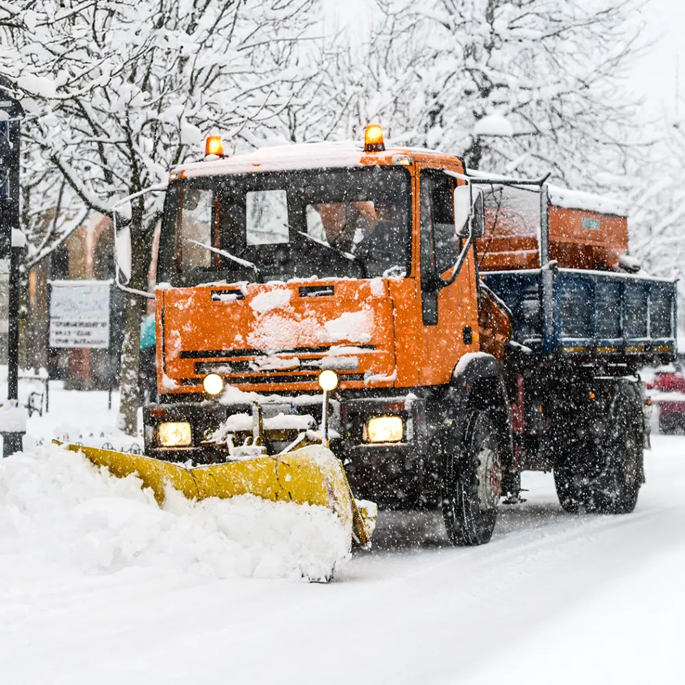 Man moving cargo into a truck